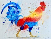 Strutting Rooster