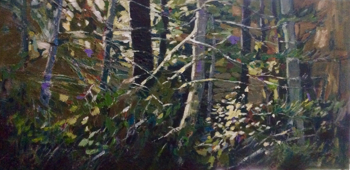 Forest 20x40 acrylic