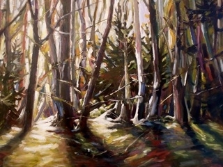 "Forest Colours"  Sold