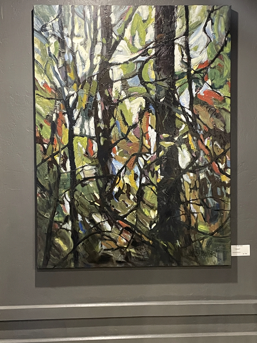 Forest Colors 40x60 Acrylic on canvas RJT