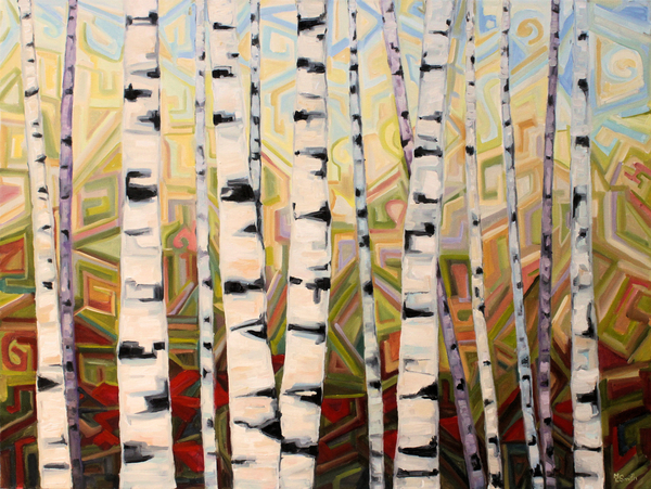 "Birch Mosaic"