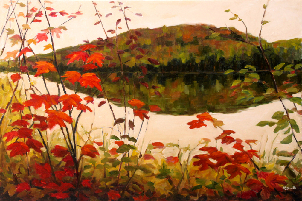 "Warm September Day, Rock Lake Algonquin"