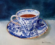 Blue & White Cup of Tea