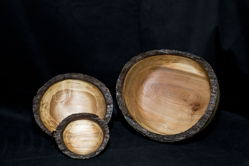 Natural Edge Maple Bowl - SOLD