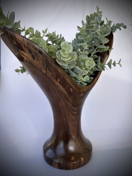 Wooden Vase